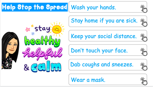 Help Stop the Spread 